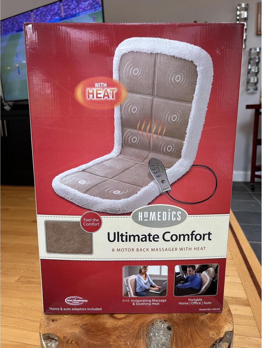 HoMedics Ultimate Comfort 8 Motor Back Massager with Heat